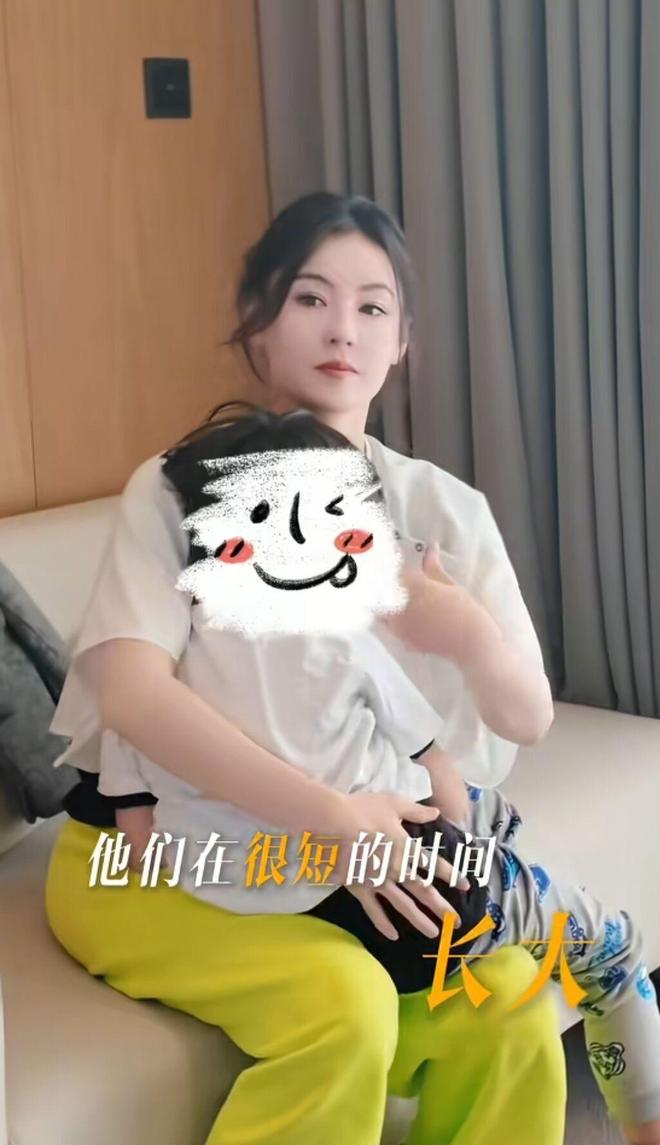 g6岁小儿子变挂件撒娇太粘人生父至今成迷麻将胡了2游戏入口张柏芝晒母亲节vlo(图23)